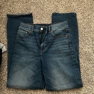 Modern Straight Hogh Waisted Express Jeans